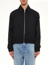 Ami De Coeur Padded Zipped Jacket in Black