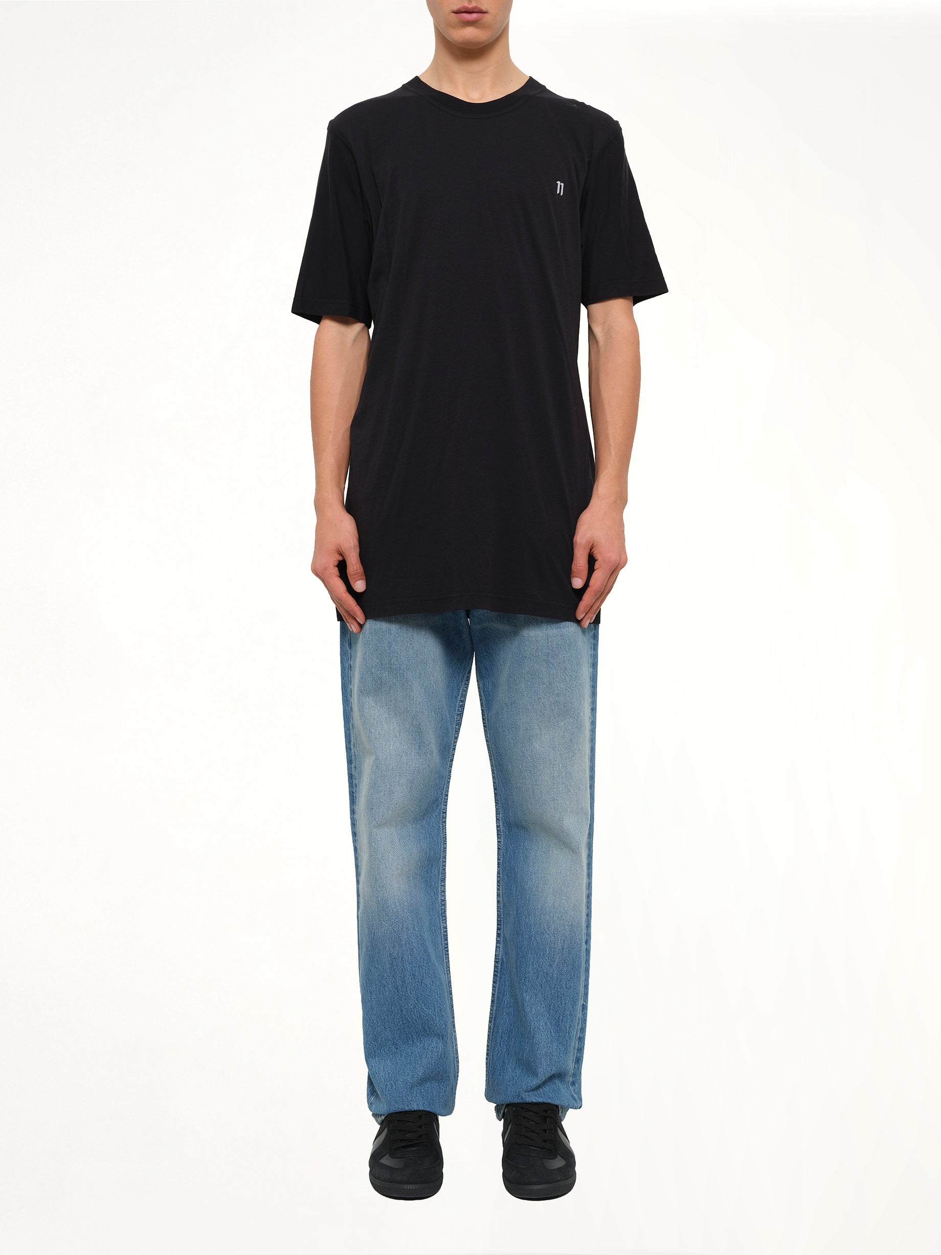 11 By BBS Logo T-Shirt in Black/Grey