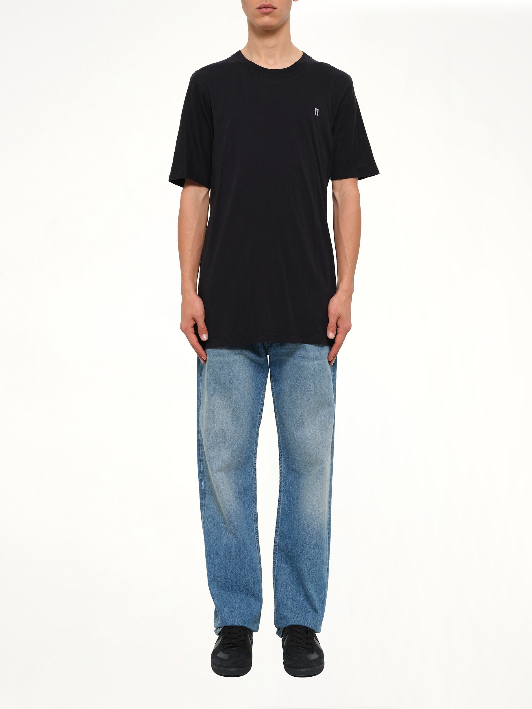 11 By BBS Logo T-Shirt in Black/Grey
