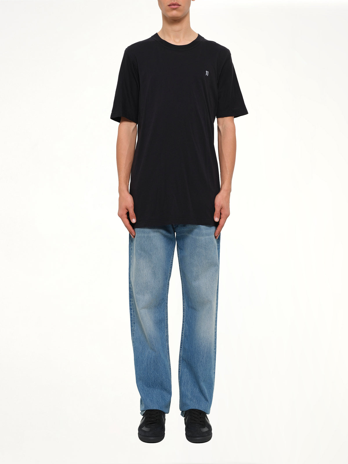 11 By BBS Logo T-Shirt in Black/Grey