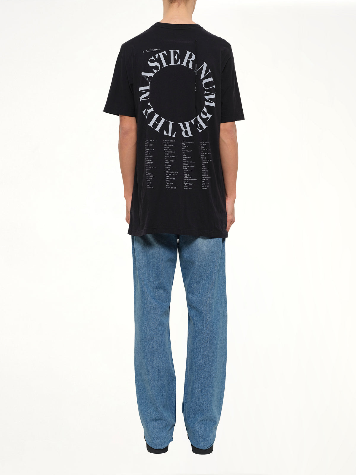 11 By BBS Logo T-Shirt in Black/Grey