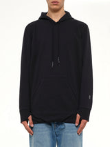 11 Face Mask Hoodie in Black