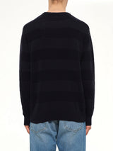 Crew Neck Sweatshirt in Navy