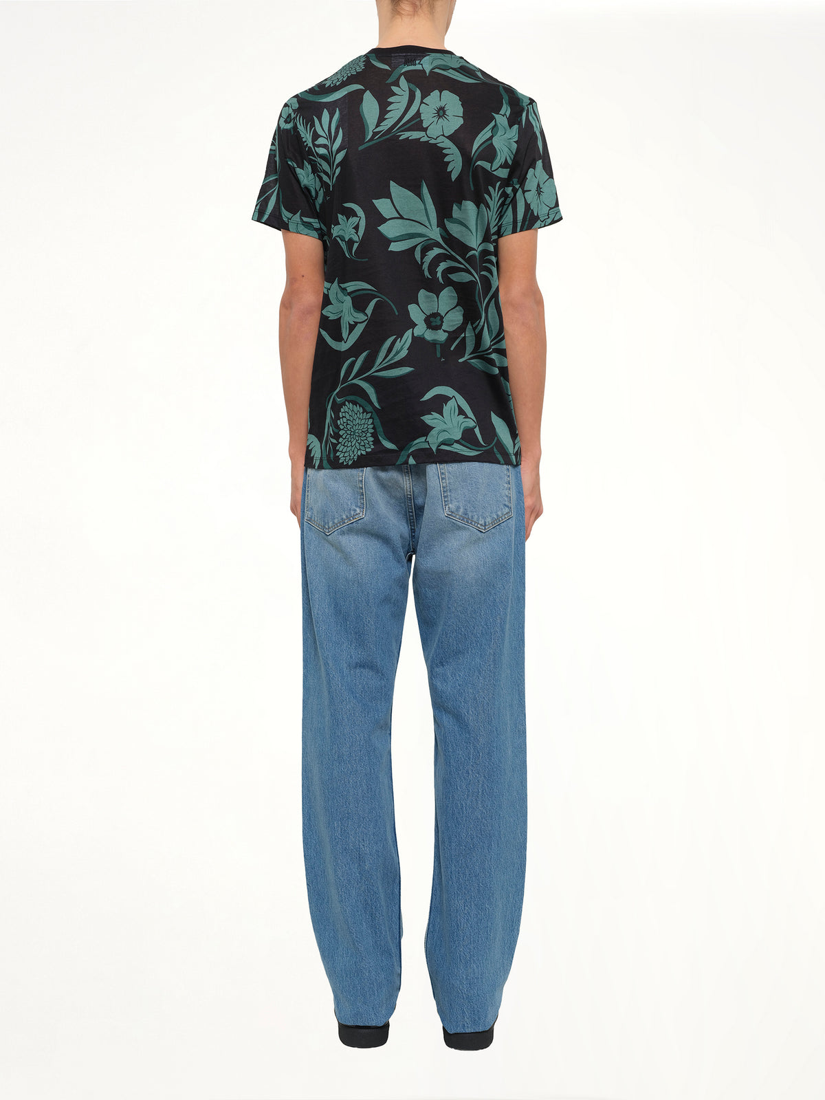 Crew Neck T-Shirt in Green