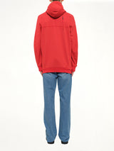 Dye Hoodie in Red