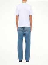 T-Shirt Rond in White
