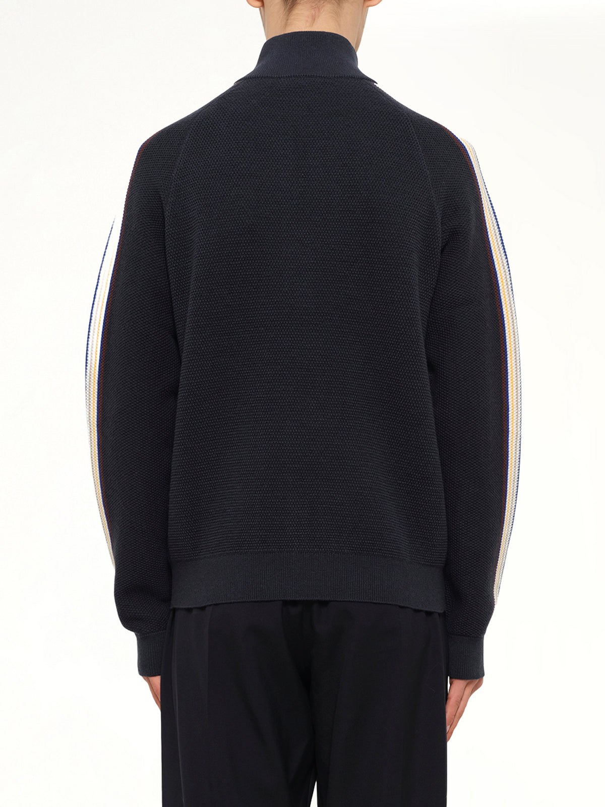 Cafe Culture Track Jacket in Navy