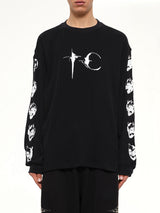 Endless Long Sleeve T-Shirt in Black