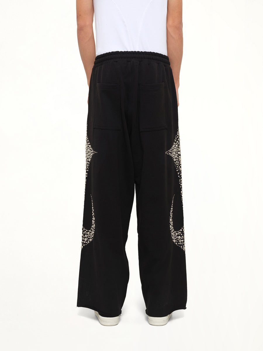 Iron Steel Focus Sweatpants in Black
