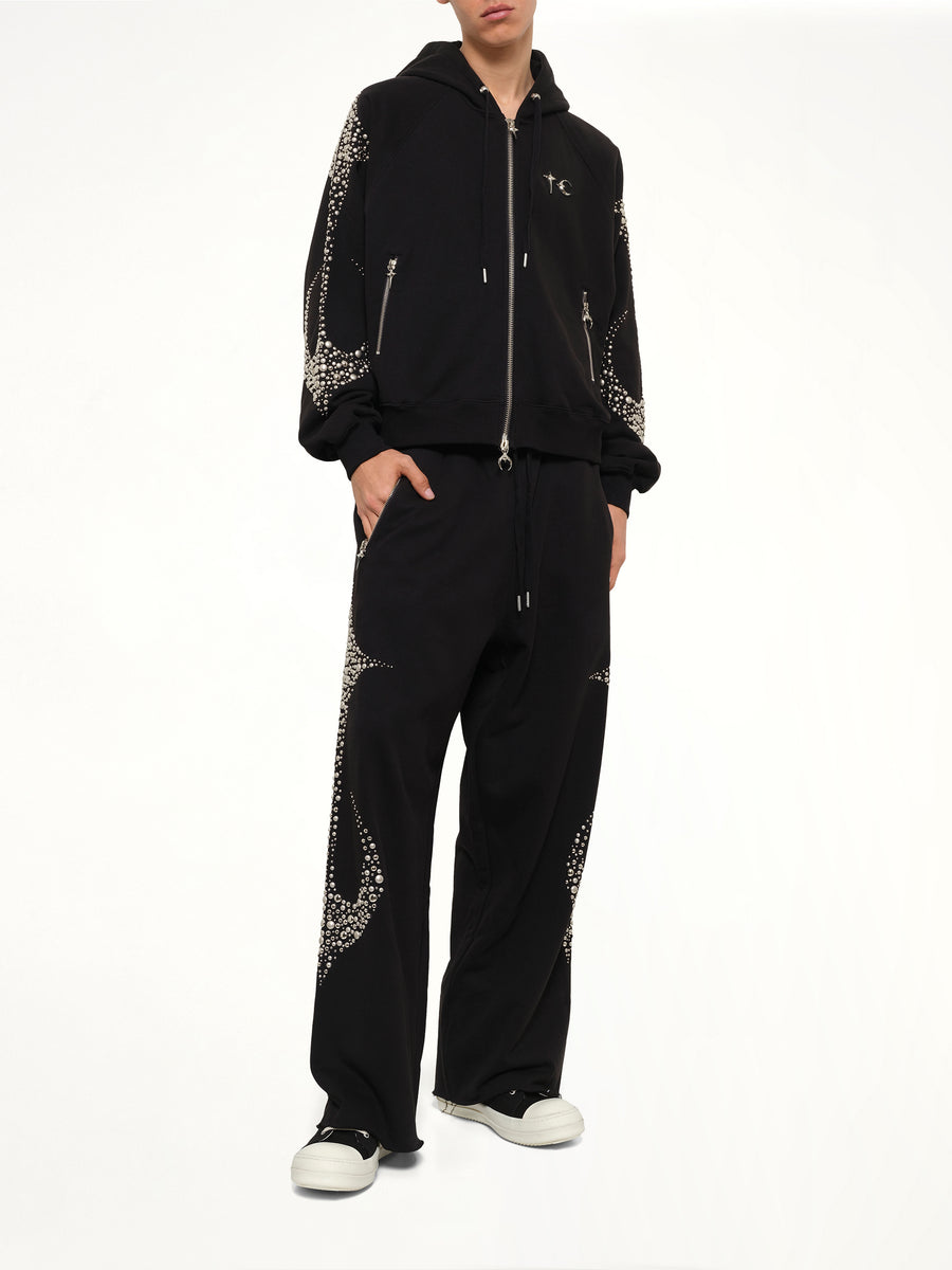 Iron Steel Focus Sweatpants in Black