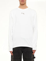 TC Basic Long Sleeve T-Shirt in White