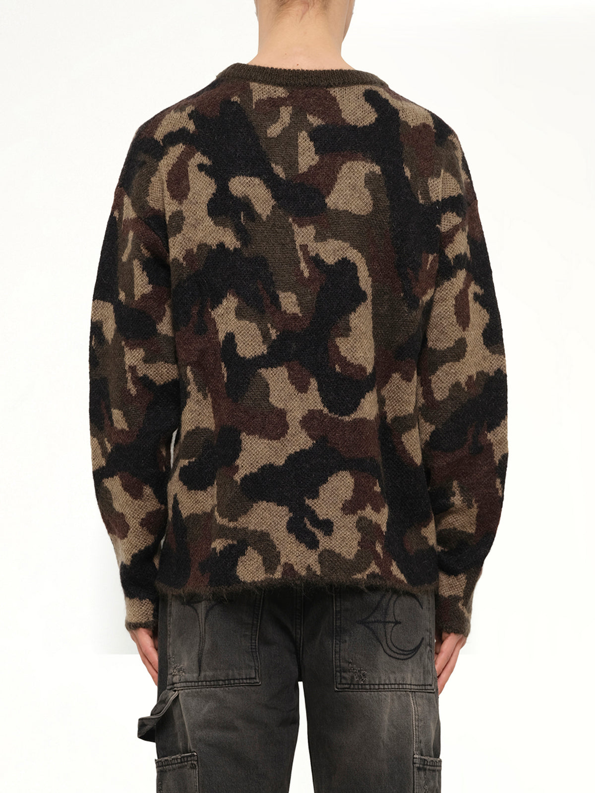TC Infintry Knit Sweater in Camo