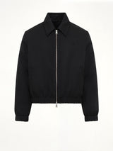 Ami De Coeur Padded Zipped Jacket in Black