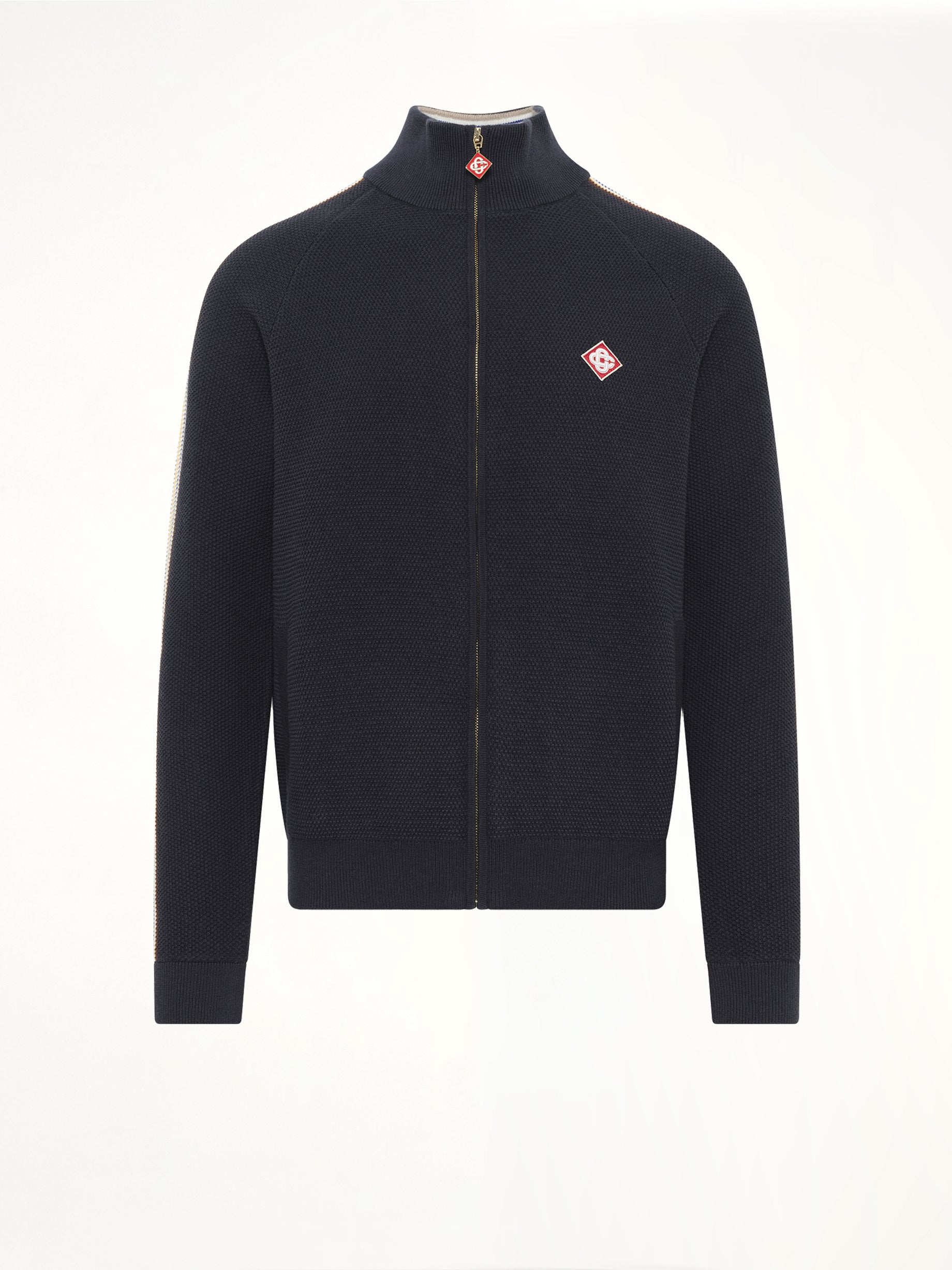 Cafe Culture Track Jacket in Navy