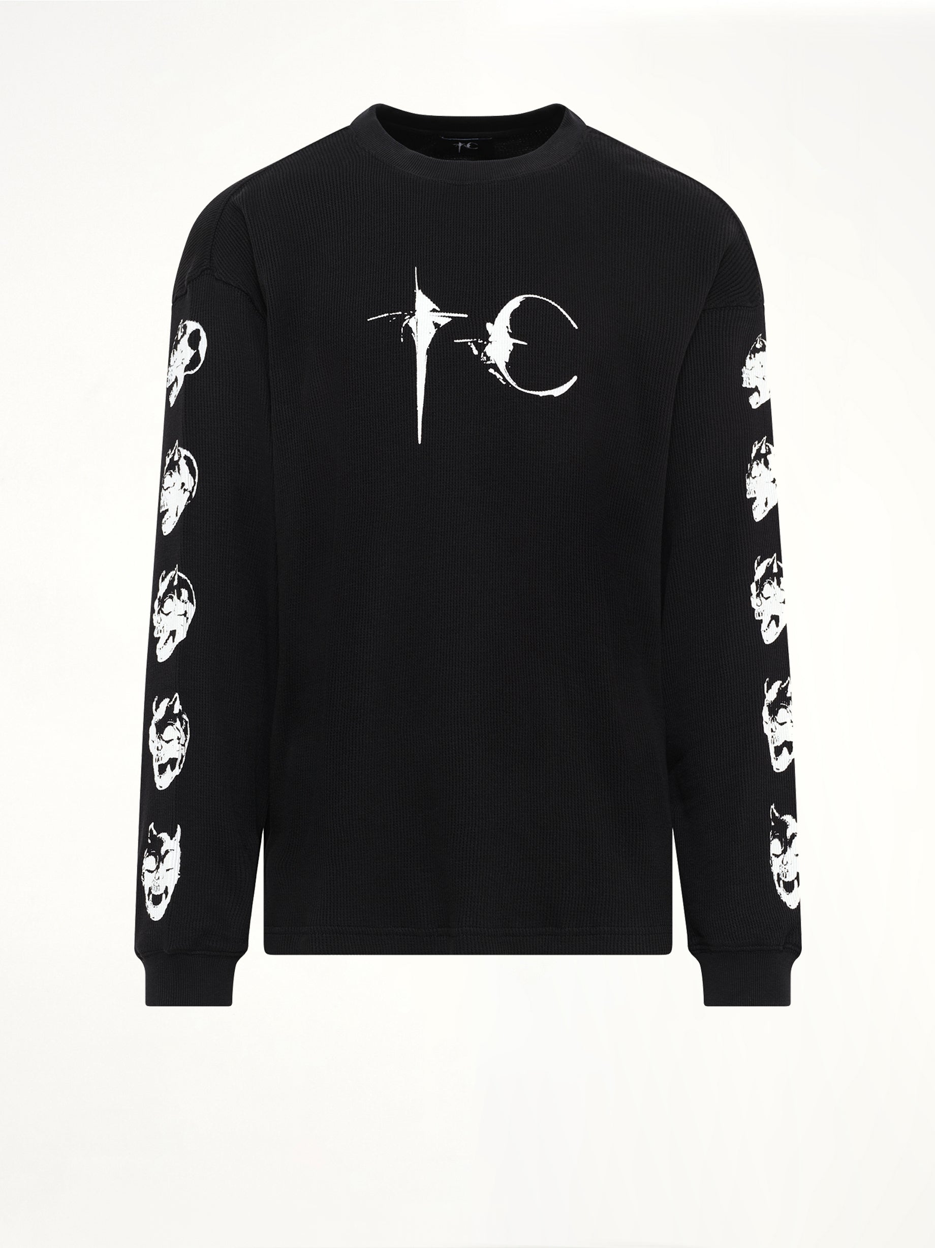 Endless Long Sleeve T-Shirt in Black