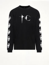 Endless Long Sleeve T-Shirt in Black