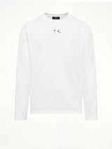 TC Basic Long Sleeve T-Shirt in White