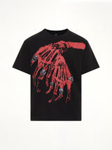 TC Bone Cross T-Shirt in Black