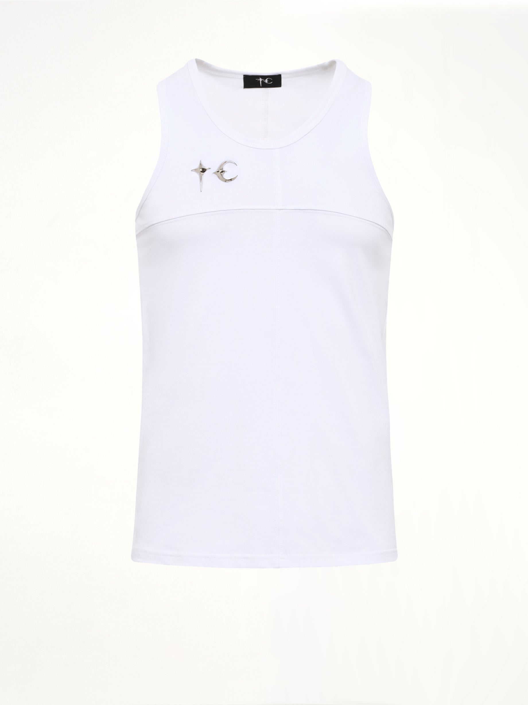TC Tank Top in White