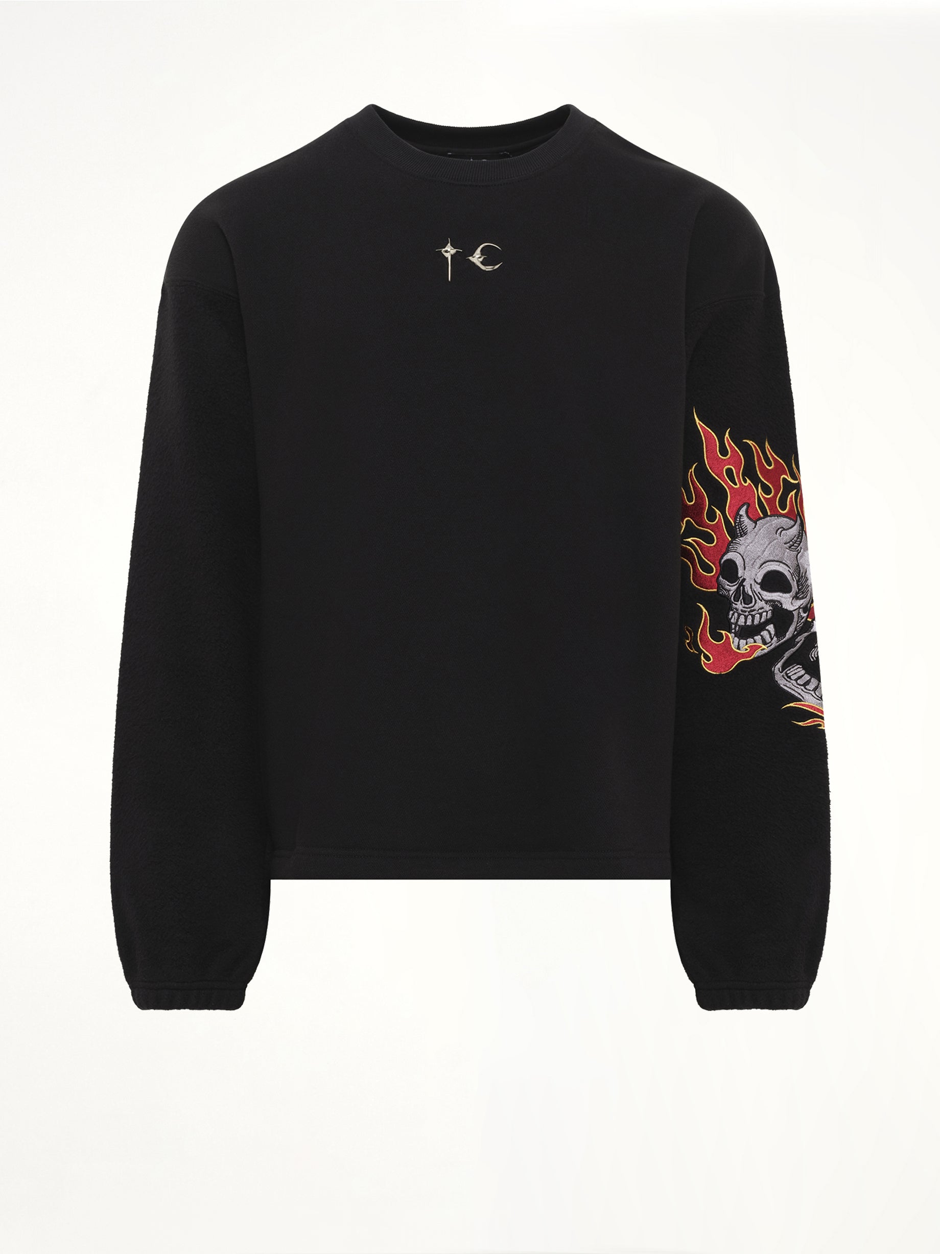 TC Two Face Sweatshirt in Black