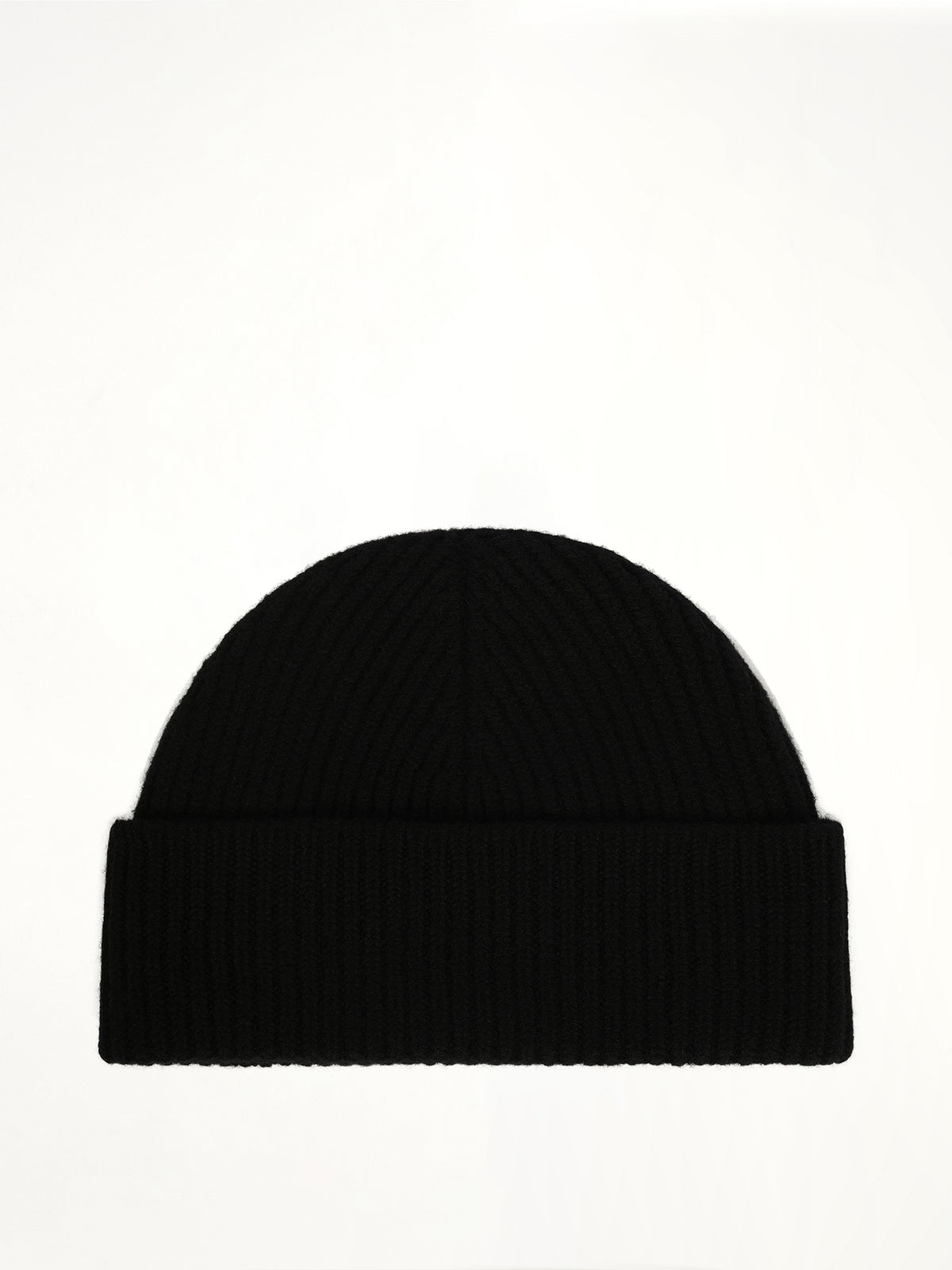 Contrasted Ami De Coeur Beanie in Black