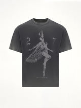 247 Angel T-Shirt in Vintage Black