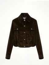 Corduroy Jacket in Brown