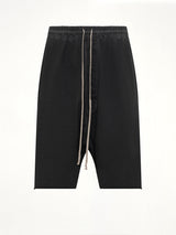 Drawstring Pods in Faded Black