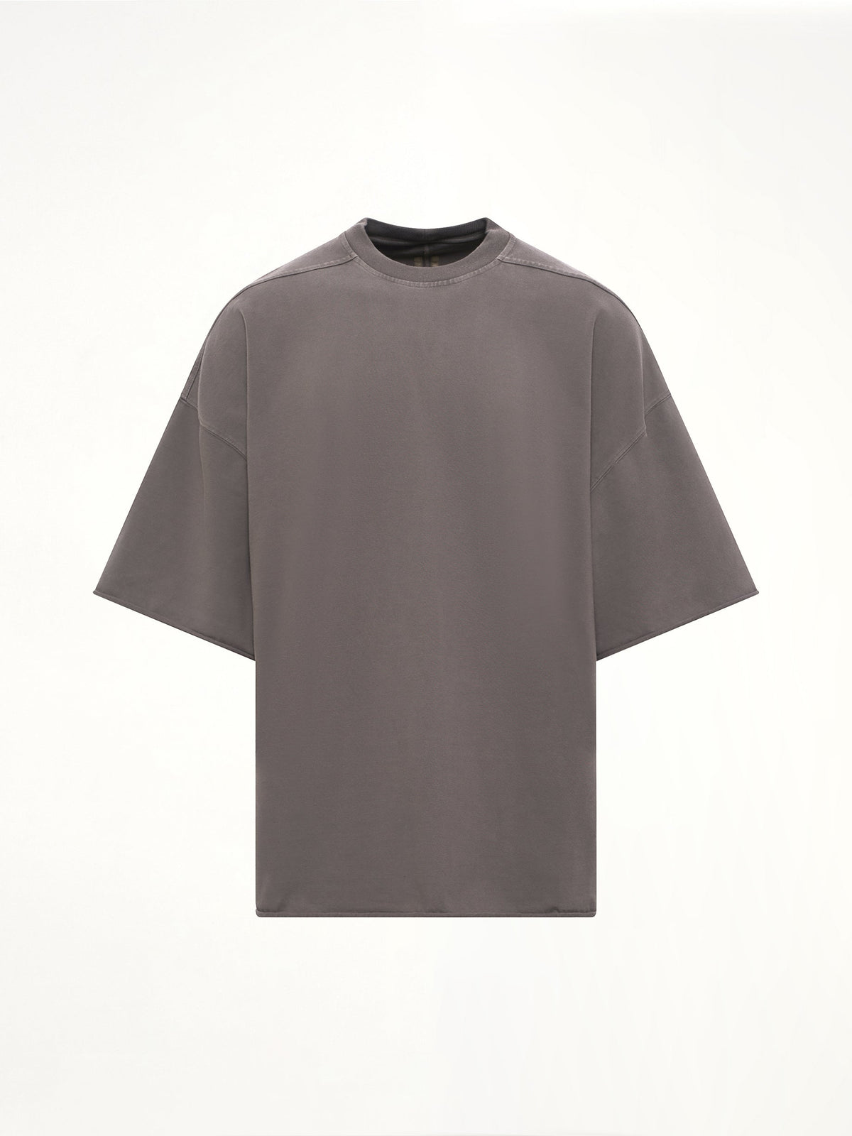 Heavy Jersey Tommy T-Shirt in Gravel