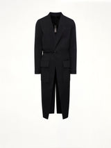 Lab Coat in Black