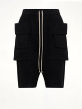 Light Flannel Creatch Cargo Pods in Black