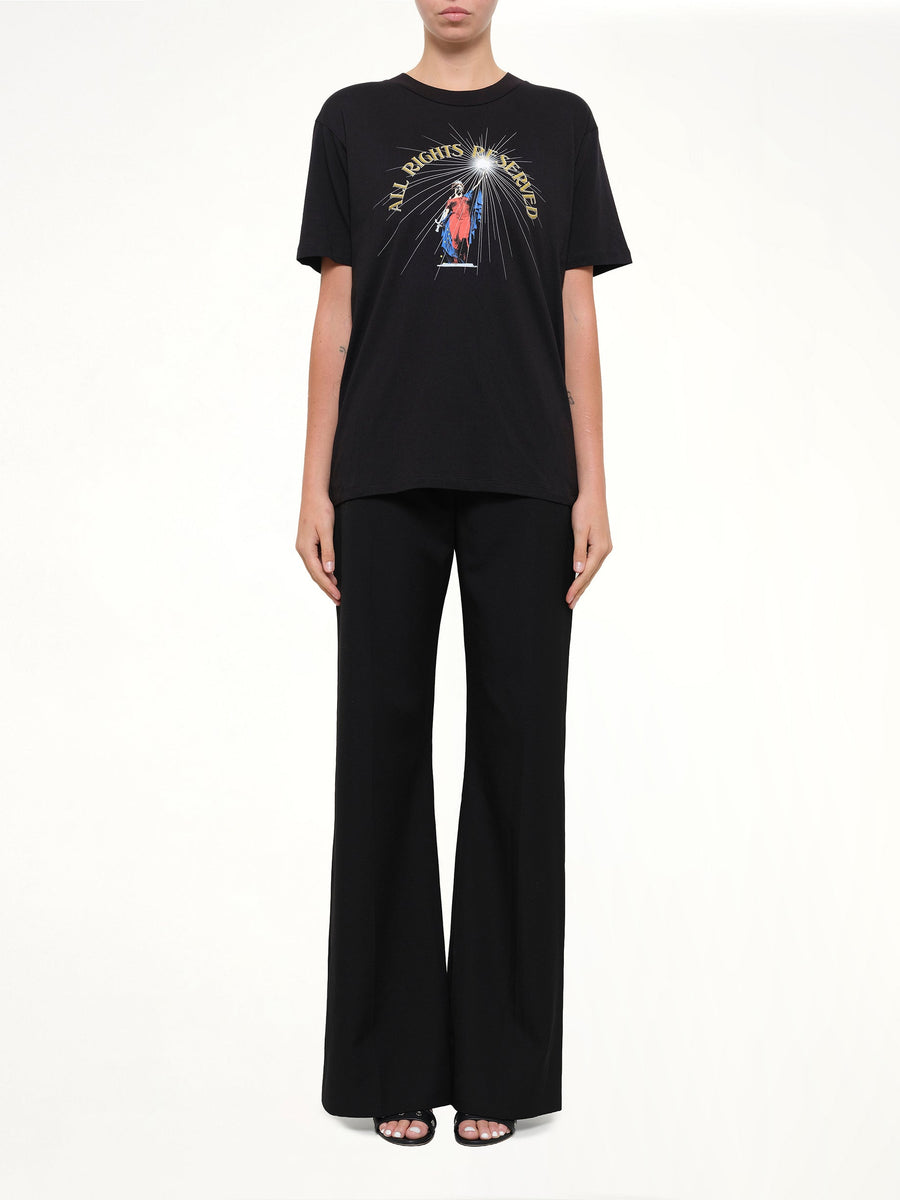 All Rights Reserv T-Shirt in Black