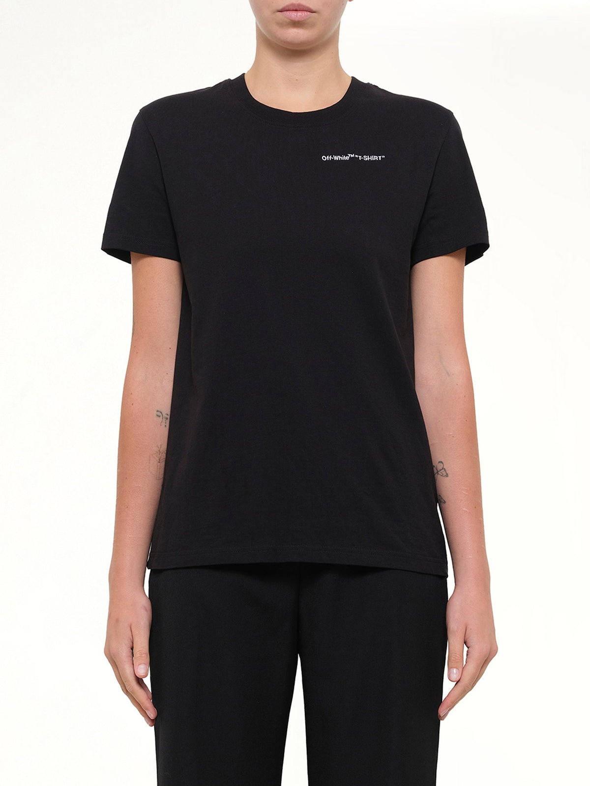 Quotes T-Shirt in Black