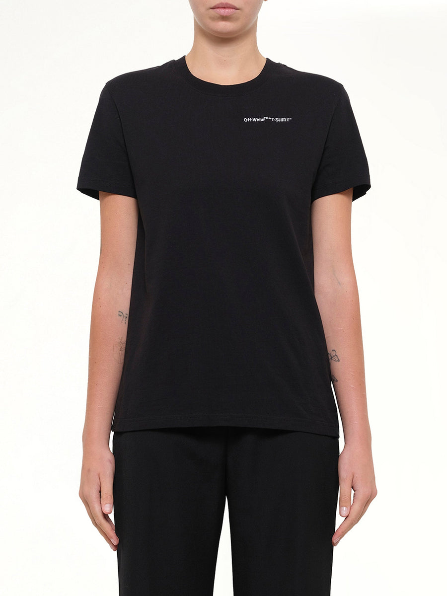 Quotes T-Shirt in Black