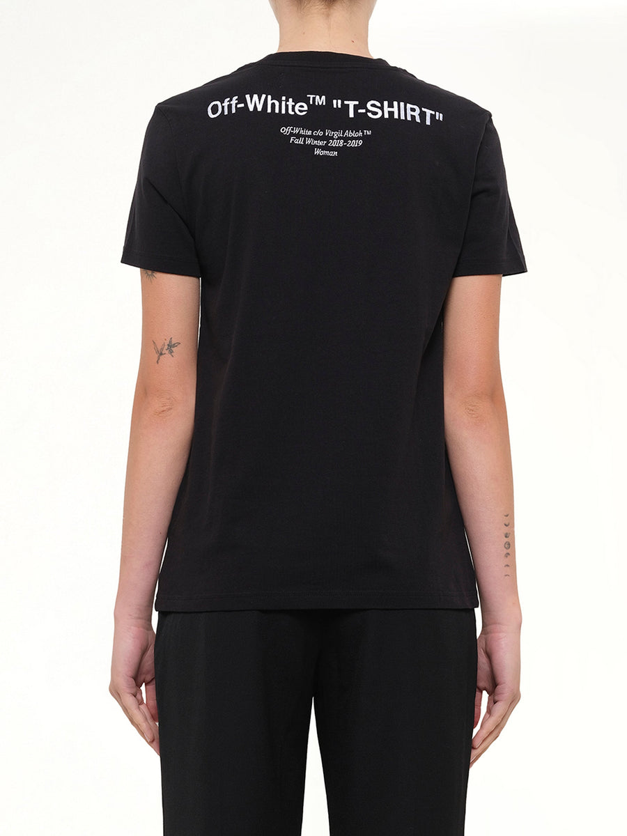 Quotes T-Shirt in Black