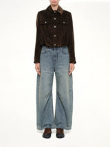 Corduroy Jacket in Brown
