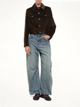 Corduroy Jacket in Brown