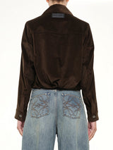 Corduroy Jacket in Brown