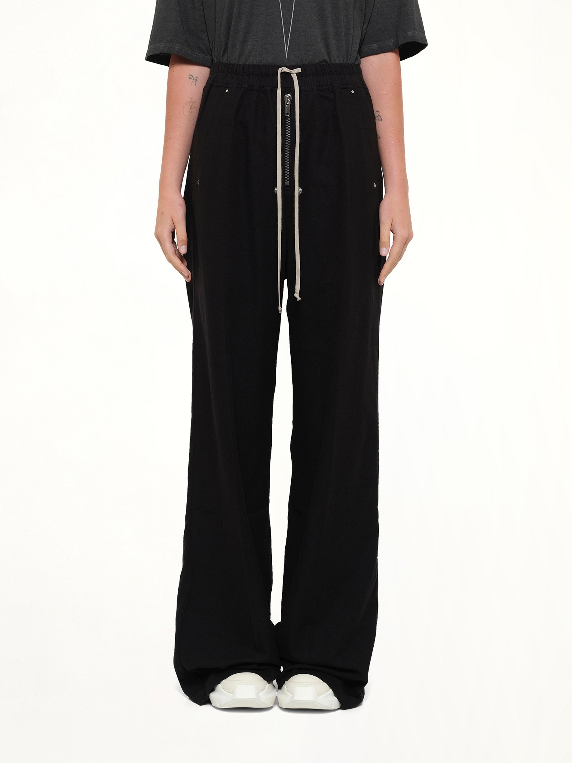 Flannel Geth Belas in Black