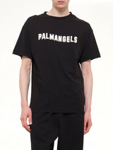 Palm Hills Regular T-Shirt in Black/Off White