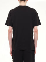 Palm Hills Regular T-Shirt in Black/Off White