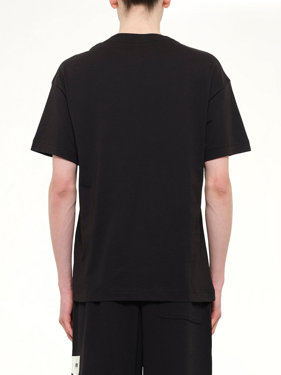 Palm Hills Regular T-Shirt in Black/Off White
