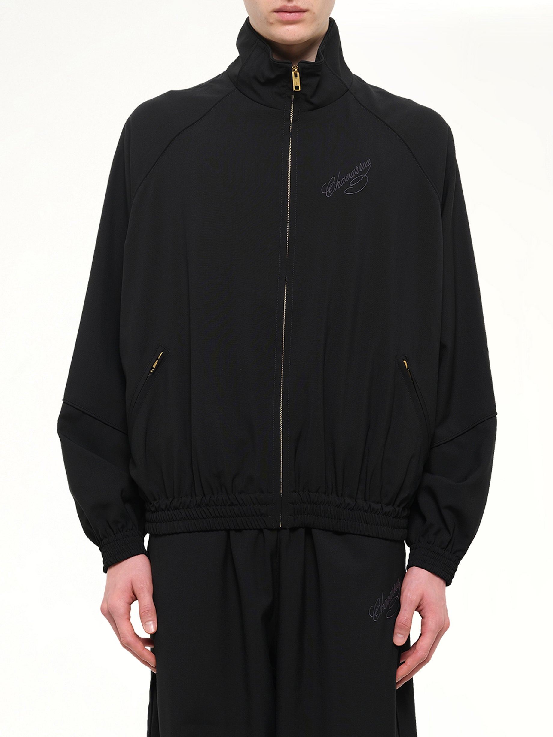 Ruff Rider Track Jacket in Black Beauty