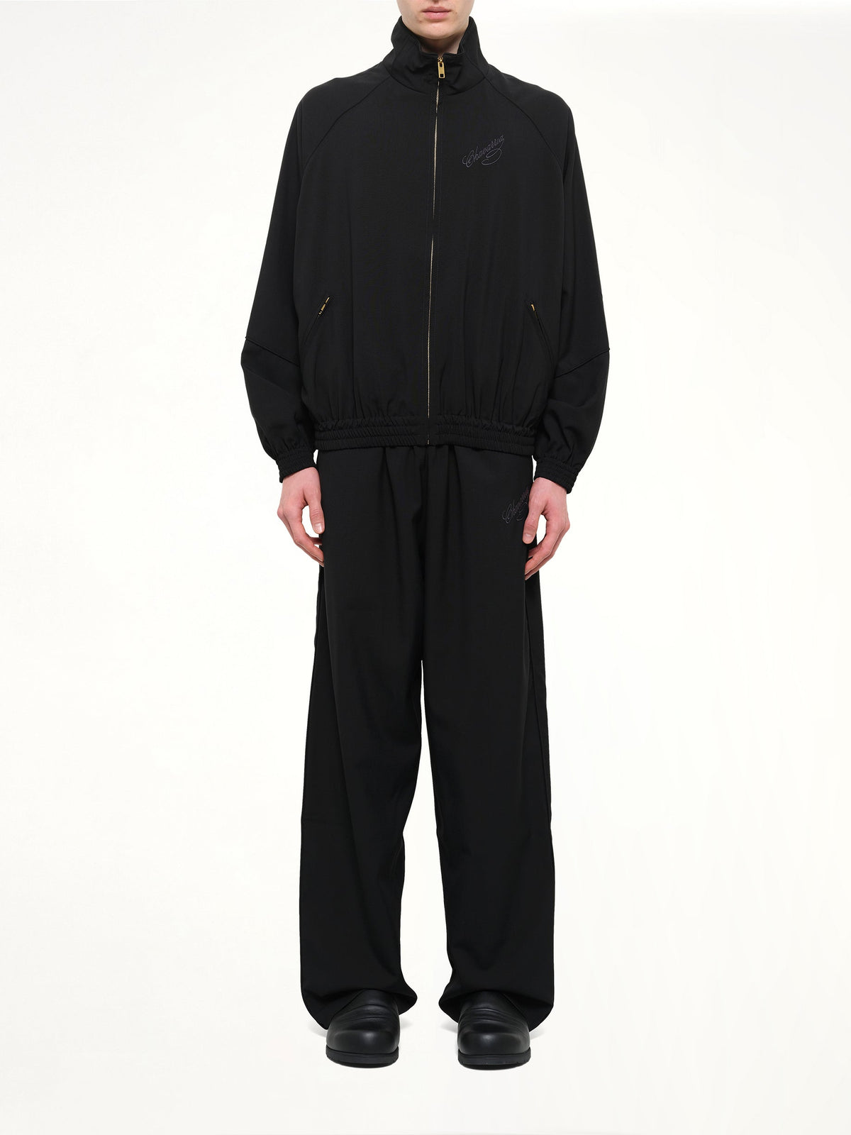 Ruff Rider Track Jacket in Black Beauty