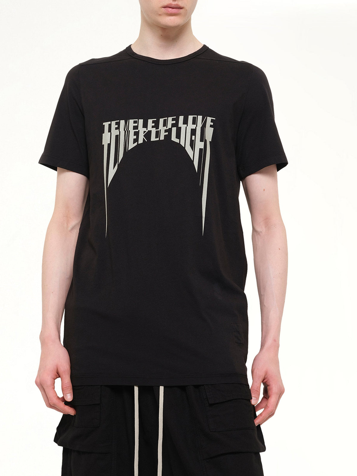 Tower of Light Level T-Shirt in Black/Pearl