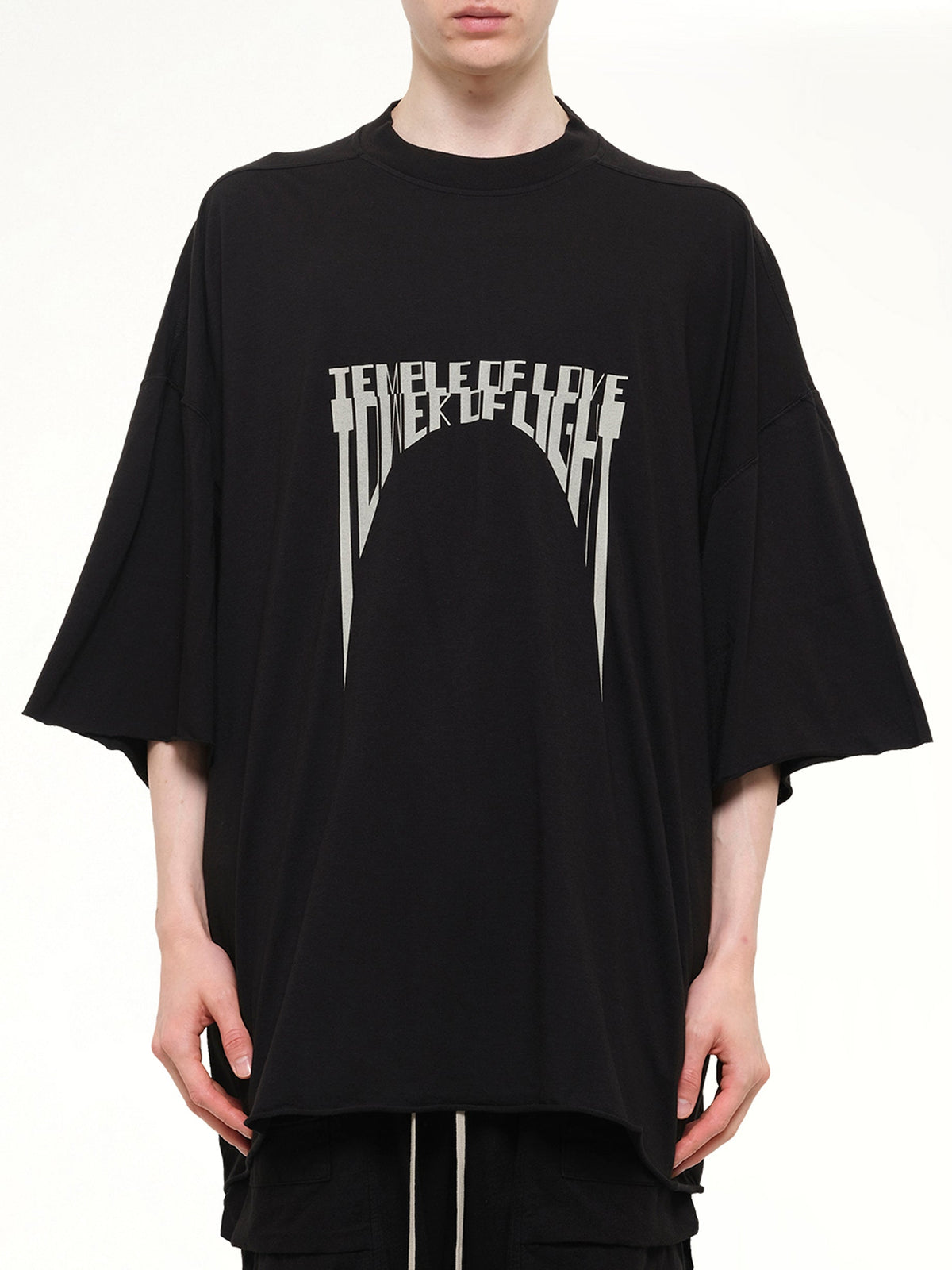 Tower of Light Tommy T-Shirt in Black/Pearl