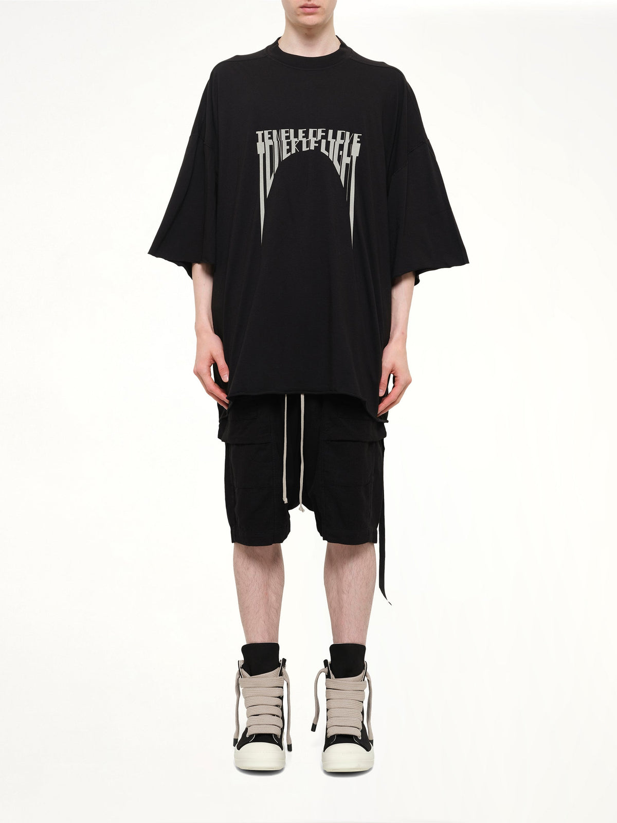 Tower of Light Tommy T-Shirt in Black/Pearl