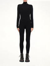 Viscose 2 Pocket Leggings in Black