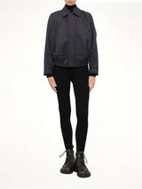 Viscose 2 Pocket Leggings in Black