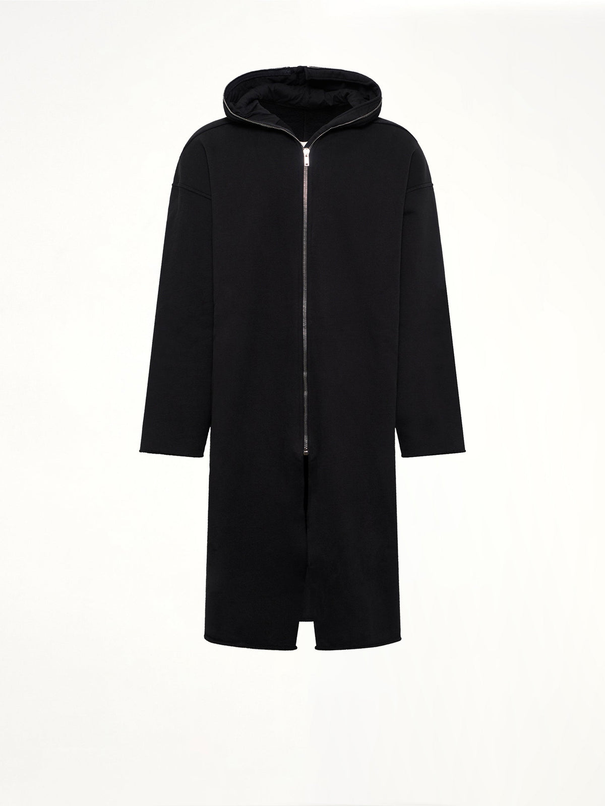 Megafelpa Gimp Wide Mac Coat in Black